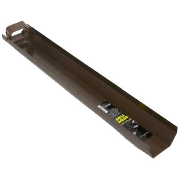 3703019 Brown Dripper Flipper Hinged Downspout Extension