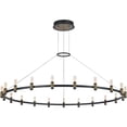 thumbnail image 1 of 37045-012 Eurofase Lighting Albany Chandelier 21 Light 60 Inch Round Chandelier, 1 of 4