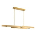 thumbnail image 1 of 37065-027 Eurofase Lighting Cameno LInear Chandelier 1 Light-Satin Gold Finish, 1 of 3