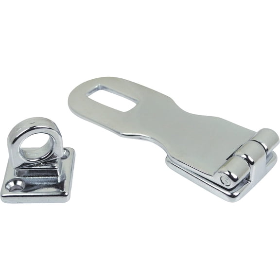 Seachoice Swivel Hasp 3 Inch - Chrome Plated - 3" x 1", Silver