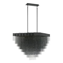 Eurofase Lighting - Bloomfield Oval Chandelier 22 Light-Black Finish
