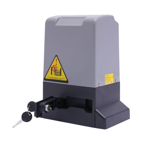 370W/550W/750W Sliding Electric Gate Opener Set Automatic Motor Hardware Metal Fast Door Opener 1200/1800KG W/Remote Control ,Easy to Install