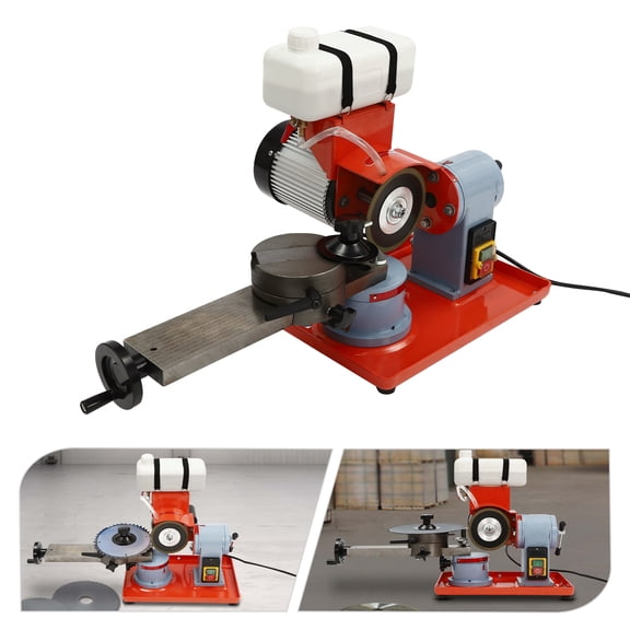 370W Saw Blade Grinding Machine, Electric Saw Blade Sharpening Machine with Water Injection, Saw Blade Sharpening Machine