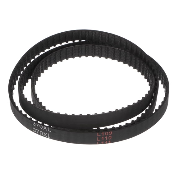 370XL 037 Timing Belt 185 Teeth Rubber Geared Cogged Belt, 0.37" Width, 0.20" Pitch