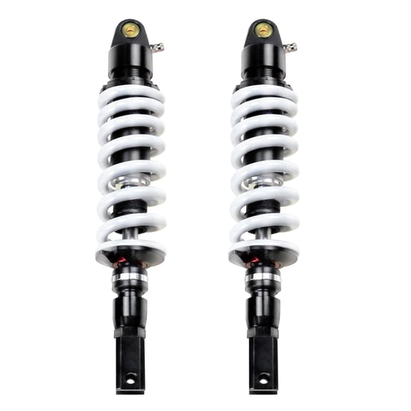 370mm 14.5" Motorcycle Rear Shock Absorber Adjustable Clevis End 750lbs for Moped Scooter ATV UTV Quad Go Kart Buggy Dirt Pit Bike XB31 XB35 XB33 Apollo DB36 150cc 200cc 250cc
