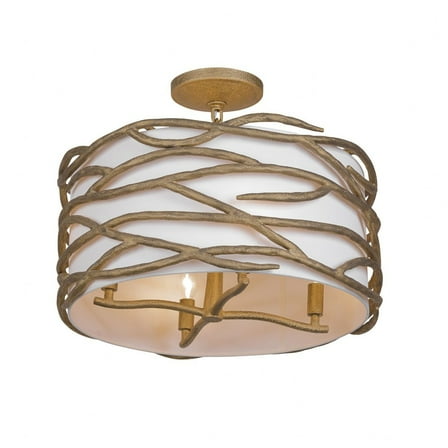 Minka Lavery - Branch Reality - 4 Light Semi-Flush Mount-12.25 Inches Tall and