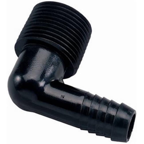 37162 0.75 in. Male Pipe Thread x Barb Flex Elbow