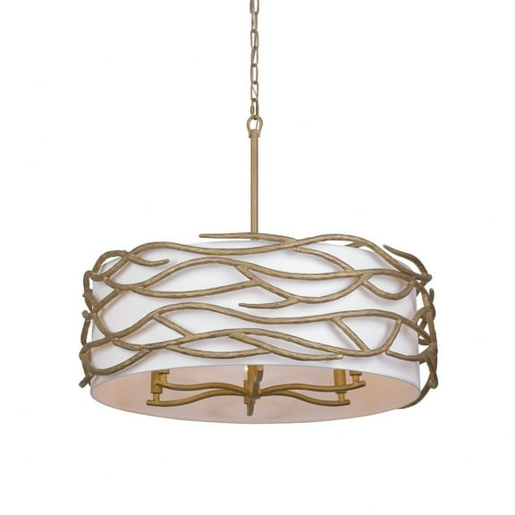 3718-788-Minka Lavery-Branch Reality - 6 Light Pendant-24.25 Inches Tall and 28 Inches Wide