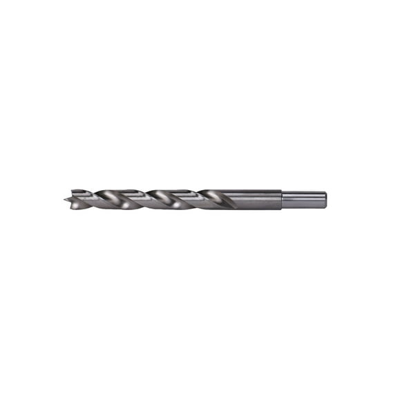Century Drill & Tool 37228 Brad Point Wood Bit, 7/16", 3/8" Reduced Shank