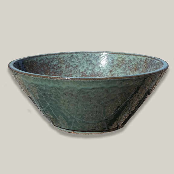 372L5FS - Jade Low Wide Planter-FREE SHIPPING (20"x20"x8", ForestGreen)
