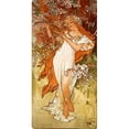 thumbnail image 1 of 3738-12x18-AD Spring Alphonse Mucha Poster, 1 of 1