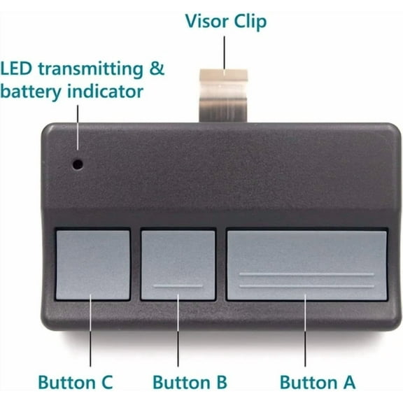 373Lm For Liftmaster 371Lm 950Cd 953D Garage Door Remote Opener Replacement Us