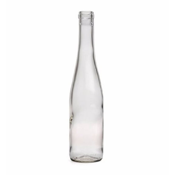 375 Ml Split Clear Wine Bottles, Cork Finish