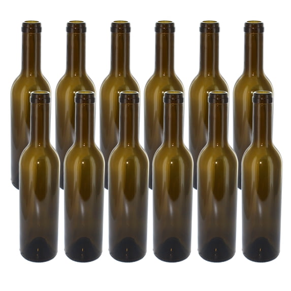 375 ml Green Semi-Bordeaux Bottles 1 cases of 12 (12 bottles)