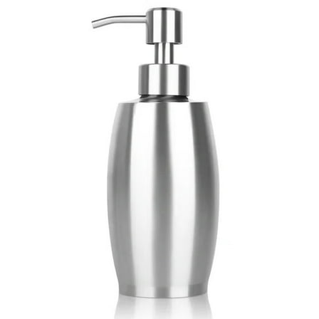 375ml Soap Dispenser,304 Stainless Steel Hand Soap Dispenser with Pump for Kitchen and Bathroom Sink