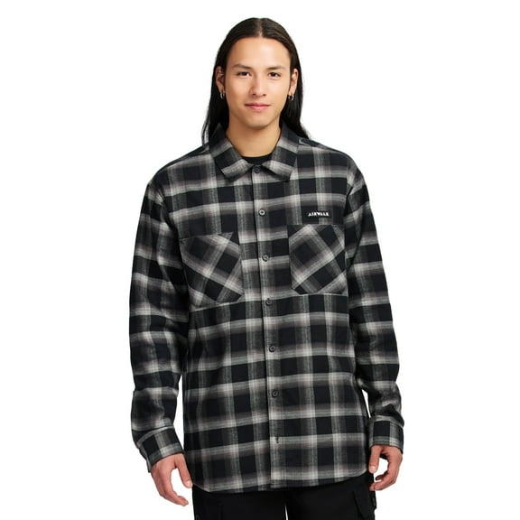 Airwalk Men's & Big Men's Long-Sleeve Flannel Shirt, Sizes XS-3XL