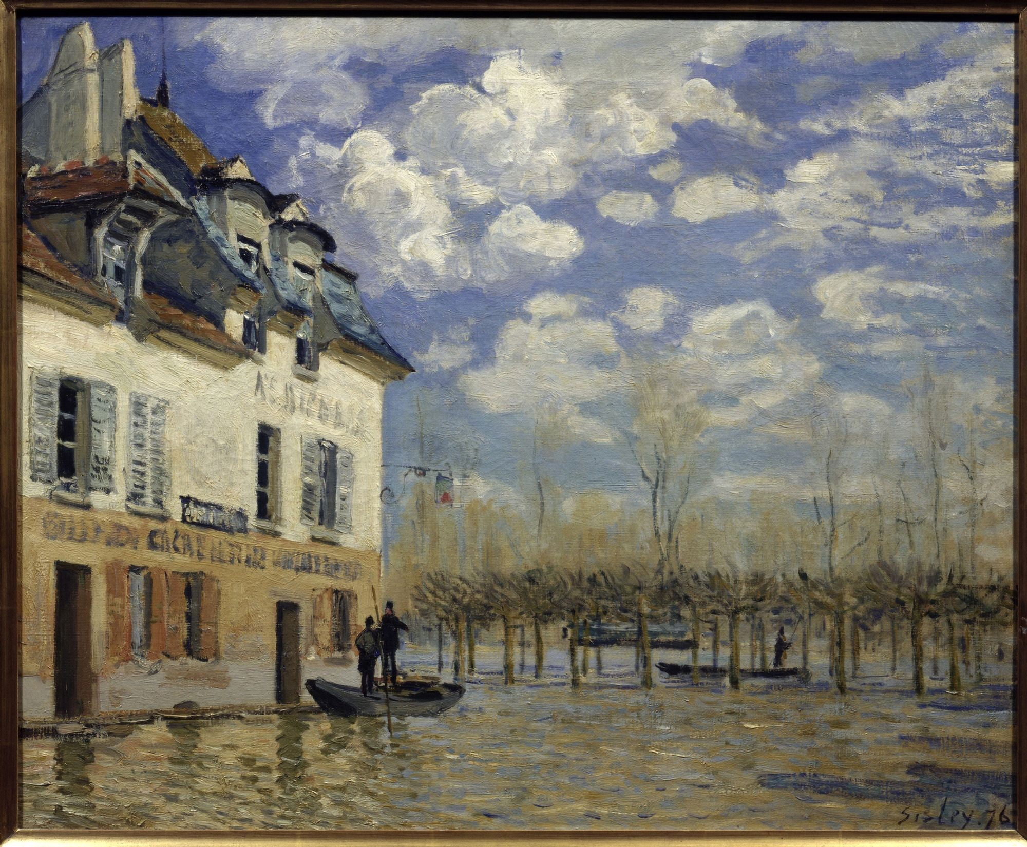 3768 Alfred Sisley (1839-1899) French School Canvas Art - (36 x 24)