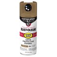 376878 Stops rust Custom Spray 12oz Satin Dark Tan, Spray PaintSpray