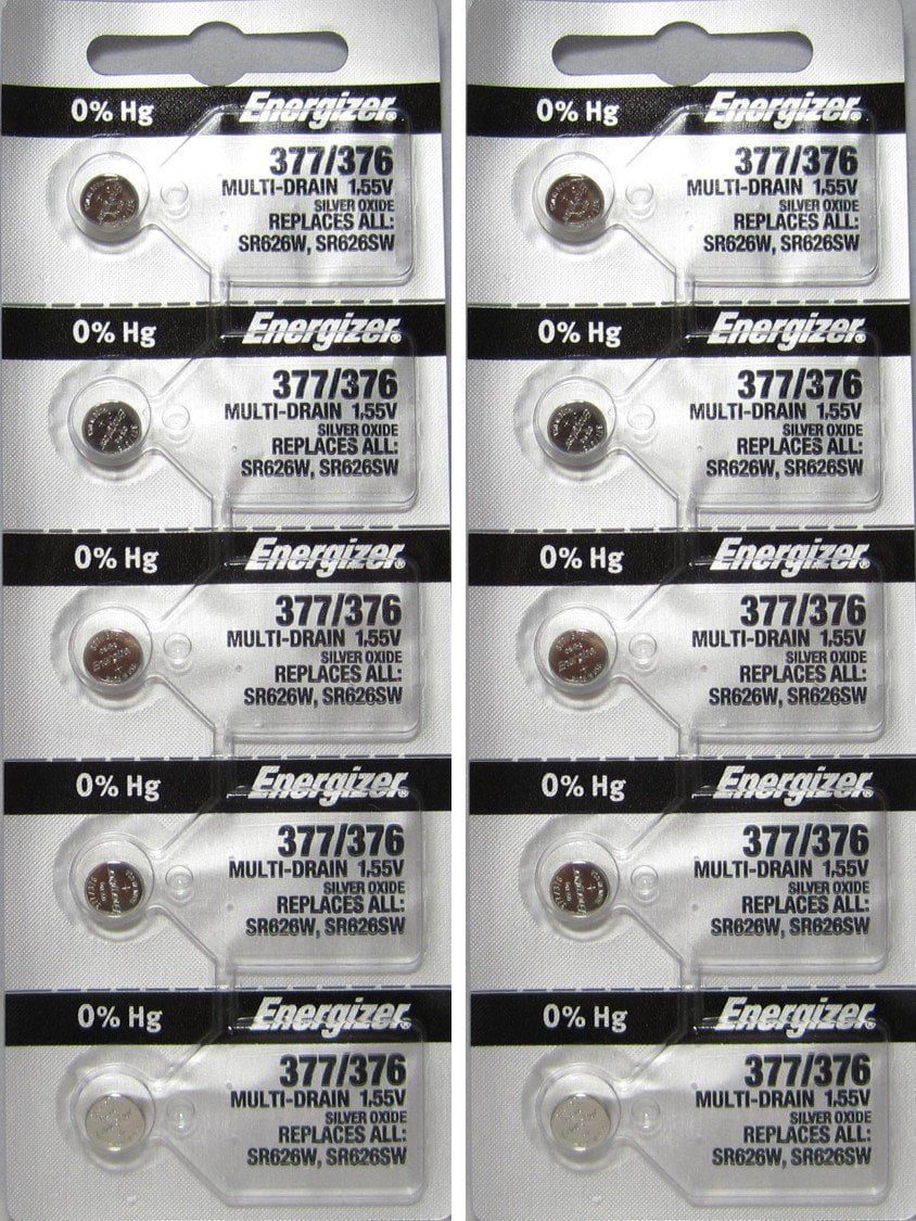 SR626SW 377 Watch Battery,Long-Lasting & Leak-Proof,Alkaline Battery 1.55V  Button Cell Batteries For Watch