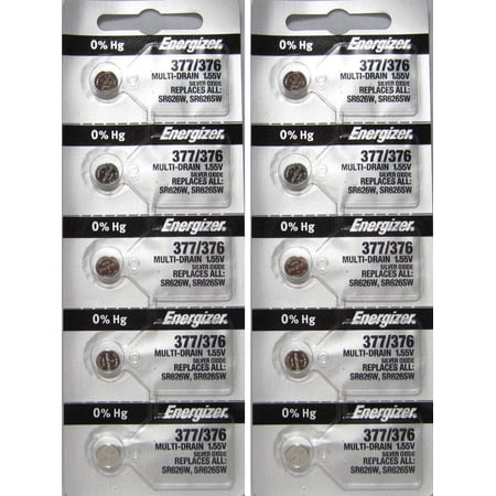15 377 / 376 Battery SR626SW Energizer Watch Batteries