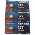 thumbnail image 1 of #377 Renata Watch Batteries 3Pcs, 1 of 1
