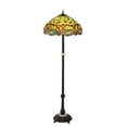 thumbnail image 1 of 37702 Meyda 62" High Tiffany Hanginghead Dragonfly Floor Lamp, 1 of 6