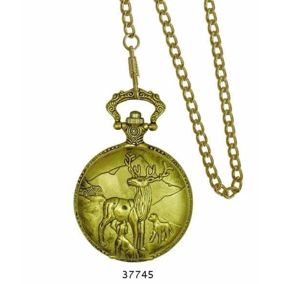 3774 - Engraved Pocket Watch