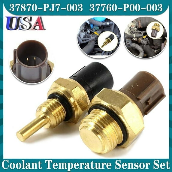 37870-PJ7-003 Coolant Temperature Sensor Switch For HONDA CR-V Civic ACURA ISUZU
