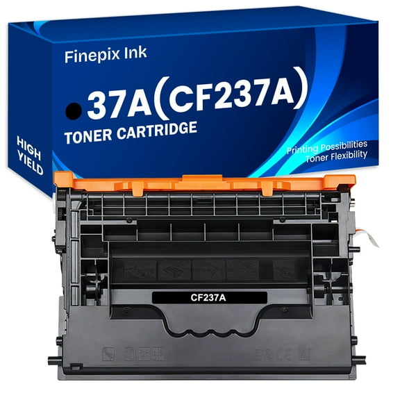 37A Toner Cartridges Compatible for HP 37A CF237A 37X CF237X Enterprise M607n M608dn M609 M608n M607dn M608x M609x MFP M632 M631 M631h M633fh Printers | CF237A Black 1 Pack