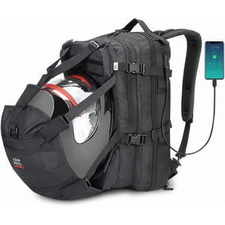 bulk motorcycle helmet bags Bell Helmets 2120014 Hans Pro V.2 Bag expandable compartments Motorcycle Helmet Bags in Helmet