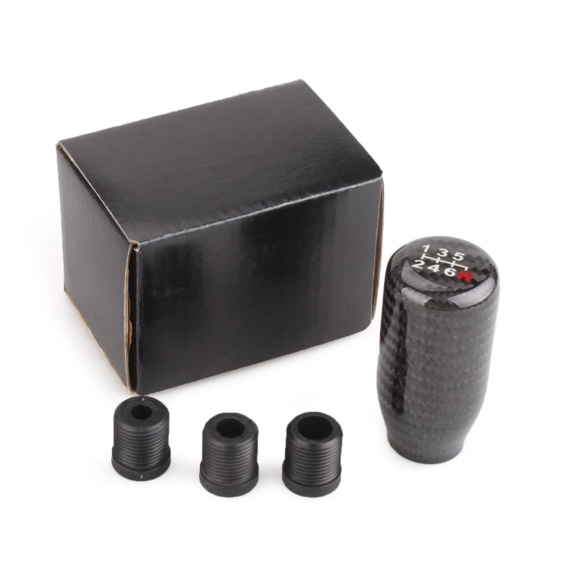 37MA Auto Joysticks Manual 5/6 Speed Carbon Fiber Gear Shift Lever Stick Shifter Knob