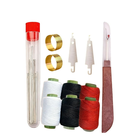 37PCS Sewing Tool Set, Needle and Thread Kit, Needles Thread Hand Repair Tools, Embroidery Tool Kit, Sewing Needle Kit Set for Home, DIY Craft Kit for Beginners(No Boxes)