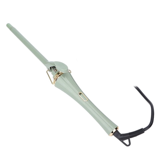 37W Curling Iron Wand Constant Temperature 360° Rotating Wire Ultra Thin Ceramic Hair Curler for Home Salon Use Prise US 110V