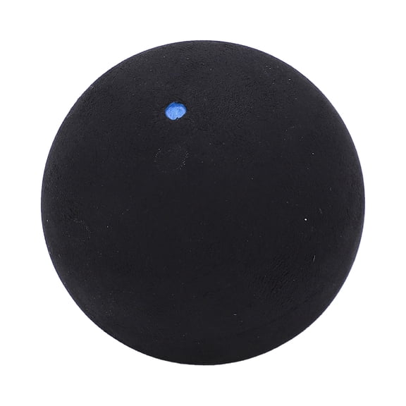 37mm / 1.45 inches Single Blue Dot Squash Ball Rubber High Elasticity Racket Sport Balls for Beginners Training and Competition Practice