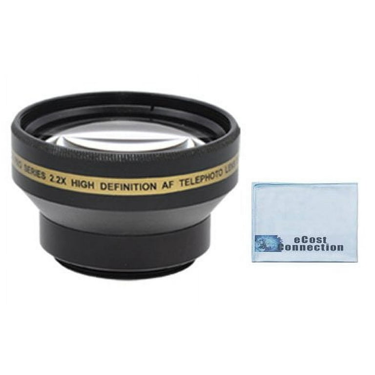 37mm Telephoto Lens For Sony, Panasonic Canon, JVC, Samsung