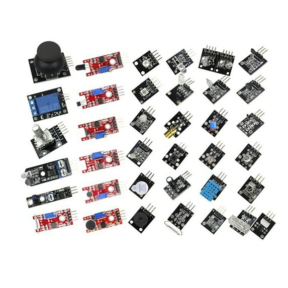 37pcs Sensors Assortment Kit 37 In 1 New Starter Sensors Module Set For ...