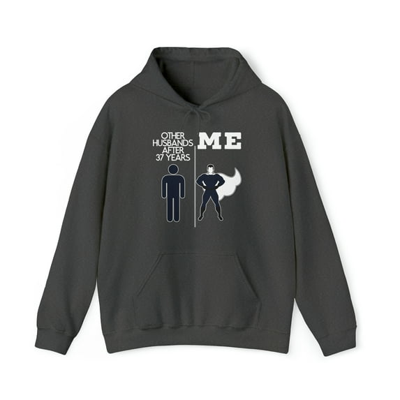 37th Anniversary Hoodie, Gifts, Hooded Sweatshirt