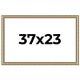 thumbnail image 1 of 37x23 Frame Silver Real Wood Picture Frame Width 1.5 inches | Interior Frame Depth 0.5 inches |, 1 of 8
