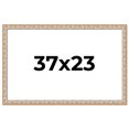 thumbnail image 1 of 37x23 Frame White Real Wood Picture Frame Width 1.5 inches | Interior Frame Depth 0.5 inches |, 1 of 8