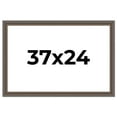 thumbnail image 1 of 37x24 Frame Black Feather Payton Ornate Solid Wood Picture Frame Width 1.75 Inches | Interior Depth, 1 of 8