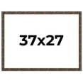 thumbnail image 1 of 37x27 Frame Gold Real Wood Picture Frame Width 1.5 inches | Interior Frame Depth 0.5 inches |, 1 of 8