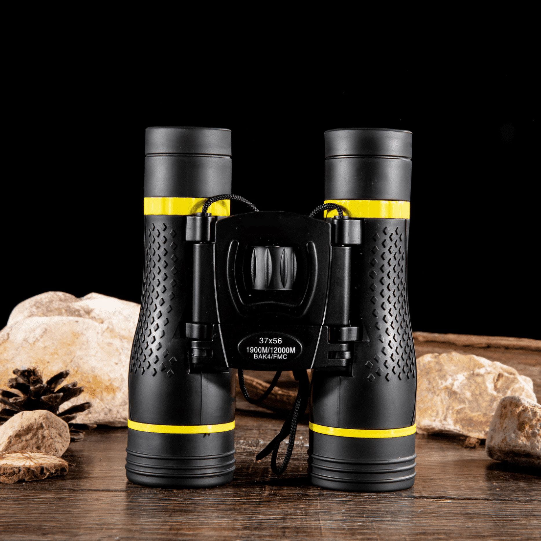 37x56 Binoculars Professional HD Telescope Powerful Long Range BAK4 Prism For Hunting Outdoor Camping
