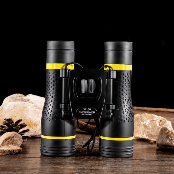 37x56 Binoculars Professional HD Telescope Powerful Long Range BAK4 Prism For Hunting Outdoor Camping