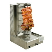 38,000 BTU Commercial Vertical Rotating Rotisserie Broiler Shawarma Machine, Natural Gas/Propane 21Wx25Dx39.3H