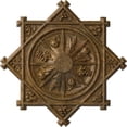 thumbnail image 1 of 38 1/4"OD x 1 1/2"P Antilles Ceiling Medallion (Fits Canopies up to 6"), Hand-Painted Rubbed Bronze, 1 of 6