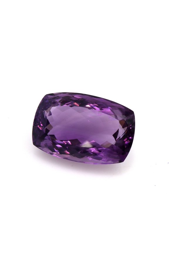 38.2 Cts Natural AAA Amethyst Cushion Gem, Big Statement Amethyst, For Amethyst Large Pendant, Intense Purple Amethyst, Loose High Quality