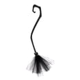 thumbnail image 1 of 38.2 Inch Witch Broom with Ribbon, Halloween Decoration Party Favor Photo Booth Accessories, 1 of 6