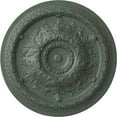 thumbnail image 1 of 38 3/8"OD x 2 7/8"P Oslo Ceiling Medallion (Fits Canopies up to 7 5/8"), Hand-Painted Cloud Burst Crackle, 1 of 6