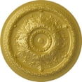 thumbnail image 1 of 38 3/8"OD x 2 7/8"P Oslo Ceiling Medallion (Fits Canopies up to 7 5/8"), Hand-Painted Rich Gold, 1 of 6