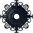 thumbnail image 1 of 38 3/8"OD x 6 5/8"ID x 2 7/8"P Orleans Ceiling Medallion (Fits Canopies up to 8 1/4"), Hand-Painted Midnight Dream, 1 of 6